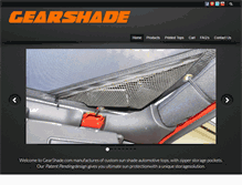 Tablet Screenshot of gearshade.com
